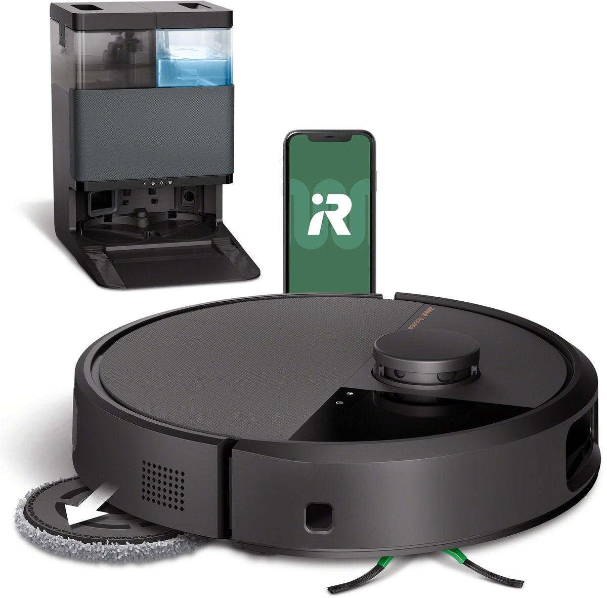 iRobot Roomba Plus 505 Combo Zwart
